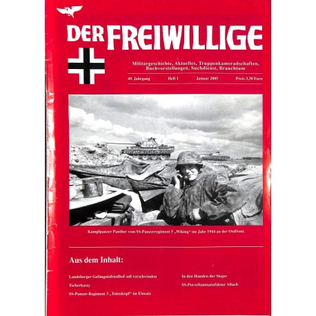 2007230	 No. 	1-2003	 DER FREIWILLIGE - Waffen-SS veteran magazine - 	