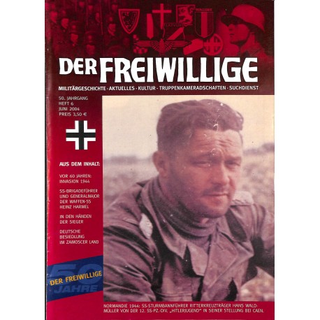 2007243	 No. 	6-2004	 DER FREIWILLIGE - Waffen-SS veteran magazine - 	