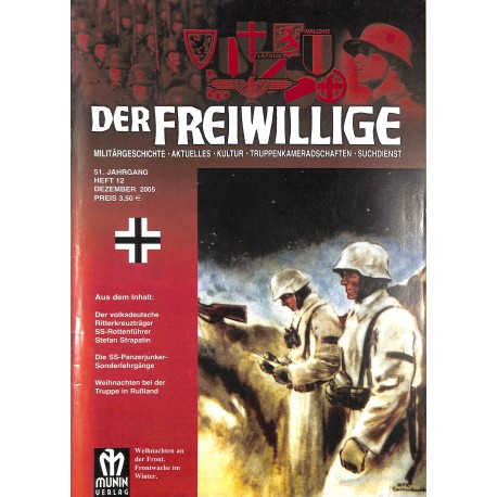 2007252	 No. 	12-2005	 DER FREIWILLIGE - Waffen-SS veteran magazine - 	