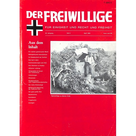 m2007/101	 No. 	4-1983	 DER FREIWILLIGE - Waffen-SS veteran magazine - 	