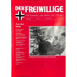 m2007/113	 No. 	12-1986	 DER FREIWILLIGE - Waffen-SS veteran magazine - 