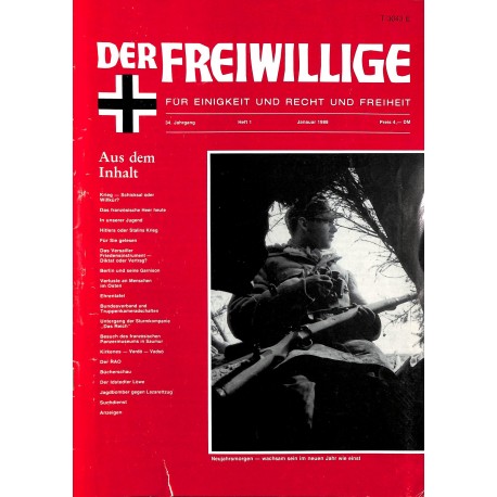 m2007/120	 No. 	1-1988	 DER FREIWILLIGE - Waffen-SS veteran magazine - 	