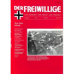 m2007/122	 No. 	3-1988	 DER FREIWILLIGE - Waffen-SS veteran magazine - 