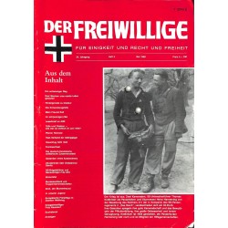 m2007/124	 No. 	5-1988	 DER FREIWILLIGE - Waffen-SS veteran magazine - 	