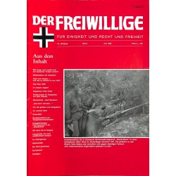 m2007/125	 No. 	6-1988	 DER FREIWILLIGE - Waffen-SS veteran magazine - 	