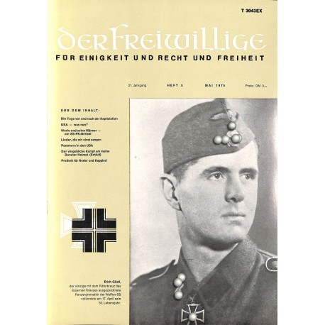 m2007/41	 No. 	5-1975	 DER FREIWILLIGE - Waffen-SS veteran magazine - 	