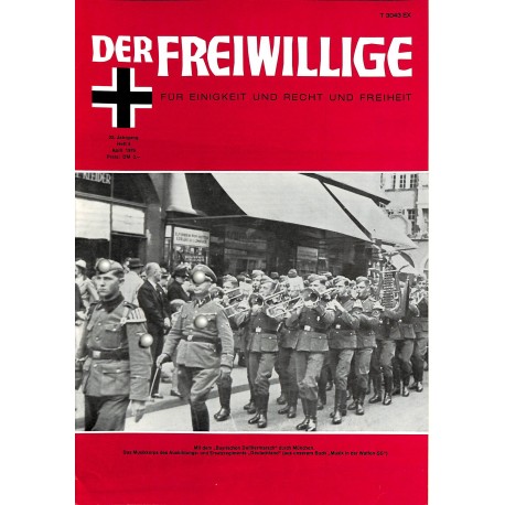 m2007/57	 No. 	4-1976	 DER FREIWILLIGE - Waffen-SS veteran magazine - 