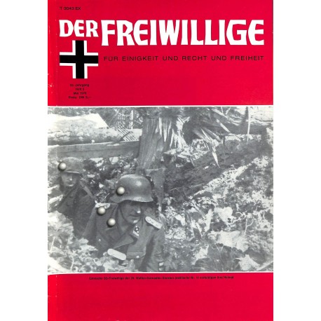 m2007/58	 No. 	5-1976	 DER FREIWILLIGE - Waffen-SS veteran magazine - 