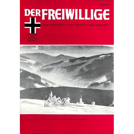 m2007/60	 No. 	12-1976	 DER FREIWILLIGE - Waffen-SS veteran magazine - 	