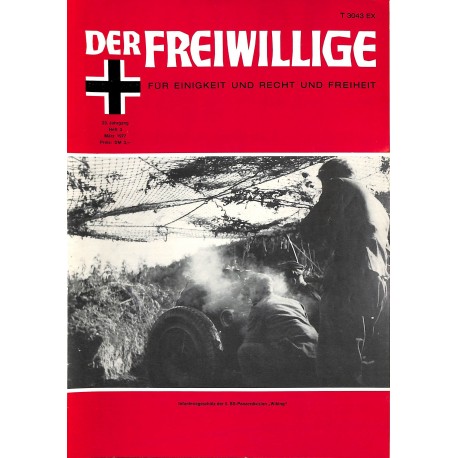 m2007/61	 No. 	3-1977	 DER FREIWILLIGE - Waffen-SS veteran magazine - 	