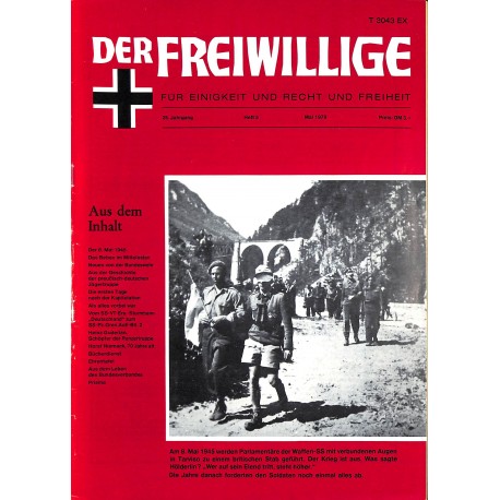 m2007/78	 No. 	5-1979	 DER FREIWILLIGE - Waffen-SS veteran magazine - 	