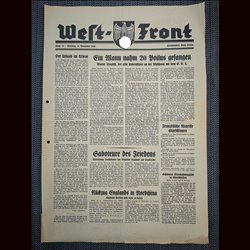 16766	 WEST-FRONT No. 	18 - 14.November 1939	