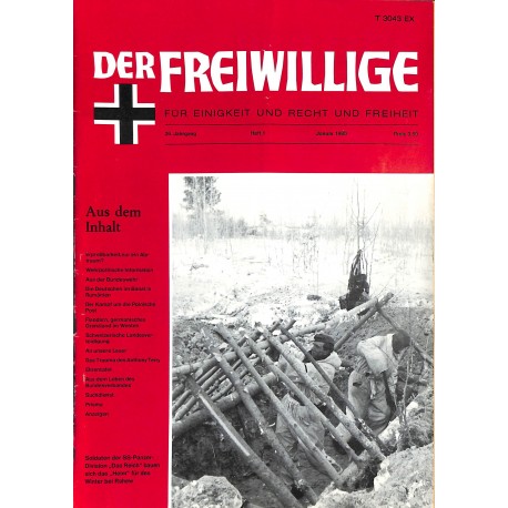 m2007/83	 No. 	1-1980	 DER FREIWILLIGE - Waffen-SS veteran magazine - 	