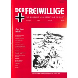 m2007/89	 No. 	1-1981	 DER FREIWILLIGE - Waffen-SS veteran magazine - 	