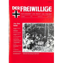 m2007/92	 No. 	9-1981	 DER FREIWILLIGE - Waffen-SS veteran magazine - 	
