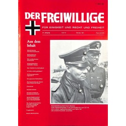 m2007/93	 No. 	10-1981	 DER FREIWILLIGE - Waffen-SS veteran magazine - 	