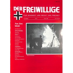 m2007/95	 No. 	1-1982	 DER FREIWILLIGE - Waffen-SS veteran magazine - 	