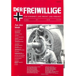 m2007/99	 No. 	5-1982	 DER FREIWILLIGE - Waffen-SS veteran magazine - 	