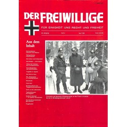 m2007/98	 No. 	4-1982	 DER FREIWILLIGE - Waffen-SS veteran magazine - 	