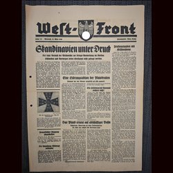 16824	 WEST-FRONT No. 	118 - 13.März 1940