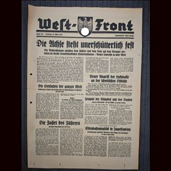 16828	 WEST-FRONT No. 	123 - 19.März 1940	 