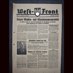 16830	 WEST-FRONT No. 	125 - 21.März 1940	 