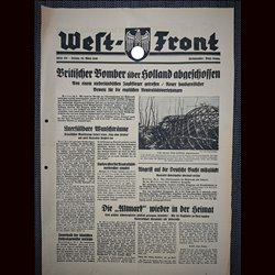 16833	 WEST-FRONT No. 	130 - 29.März 1940	 