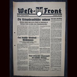 16835	 WEST-FRONT No. 	132 - 31.März 1940	