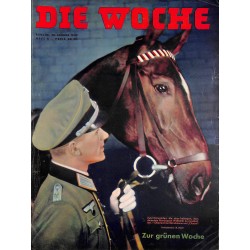 2605	 DIE WOCHE	-No.	4-1939		 WWII magazine - 	war orphange, sports Franco Spain	