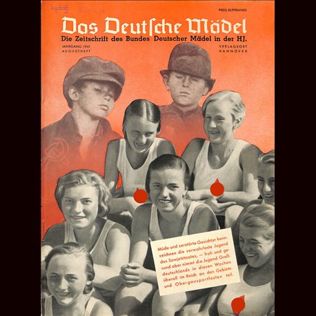 16908	 DAS DEUTSCHE MÄDEL	 No. 8-1941 August		