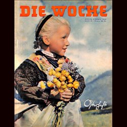 2701	 DIE WOCHE	-No.	5-1939		 WWII magazine - 	Easter, doctors	, 48 pages,	,german illustrated magazine, many photos	