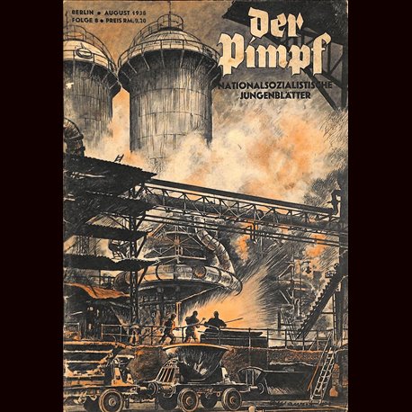 0052	 DER PIMPF	 - No.	8	-1938	 HJ, Jungvolk	condition: 		very good