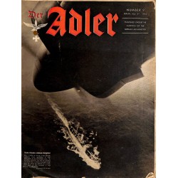 0865	 DER ADLER	-No.	9	-1942 ENGLISH issue/ USA	