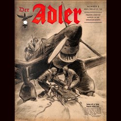 17207	 DER ADLER ENGLISH issue No. 3-1942 February	