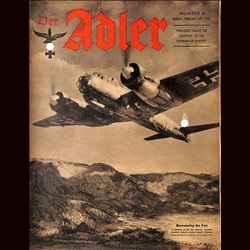 17208	 DER ADLER ENGLISH issue No. 4-1942 February	