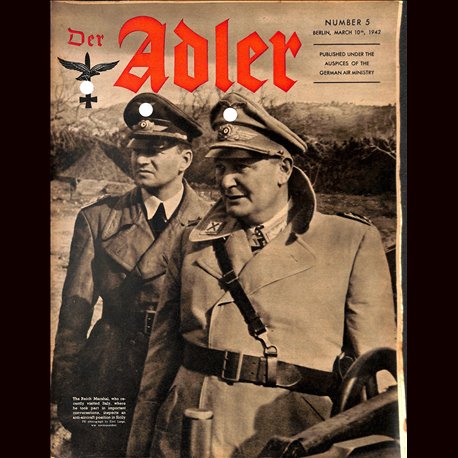 17209	 DER ADLER ENGLISH issue No. 5-1942 March	