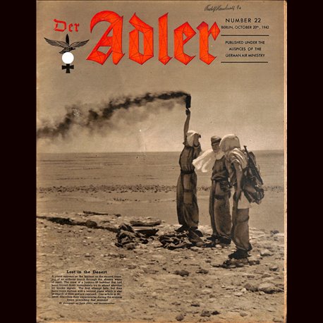 17218	 DER ADLER ENGLISH issue No. 22-1942 October	