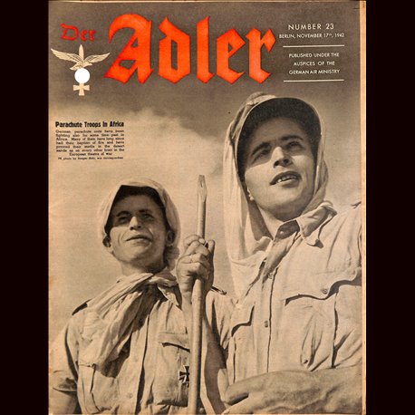 17219	 DER ADLER ENGLISH issue No. 23-1942 November	