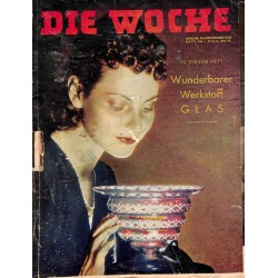 2642	 DIE WOCHE	-No.	46-1938		 WWII magazine - 	Glass, parades	, 42 pages,	,german illustrated magazine, many photos	