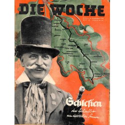 2645	 DIE WOCHE	-No.	52-1938		 WWII magazine - 	Silesia 	, 42 pages,	,german illustrated magazine, many photos	