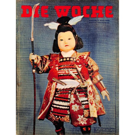 2651	 DIE WOCHE	-No.	9-1939		 WWII magazine - 	Japan, KdF company	, 42 pages,	,german illustrated magazine, many photos	