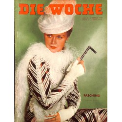 2653	 DIE WOCHE	-No.	5-1939		 WWII magazine - 		, 42 pages,	,german illustrated magazine, many photos	