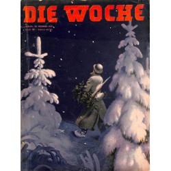 2654	 DIE WOCHE	-No.	51-1939		 WWII magazine - 	Christmas	, 28 pages,	,german illustrated magazine, many photos	