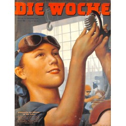 2673	 DIE WOCHE	-No.	42-1939		 WWII magazine - 	WWII boykott ervything german	, 28 pages,	,german illustrated magazine