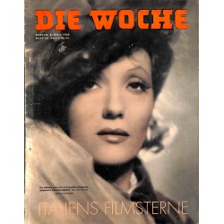 2694	 DIE WOCHE	-No.	10-1939		 WWII magazine - 	Isa Miranda italian actress	, 42 pages,	,german illustrated magazine