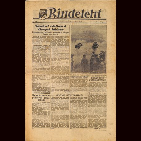 18291	 RINDELEHT	 No. 30 - 11.Dezember 1943	