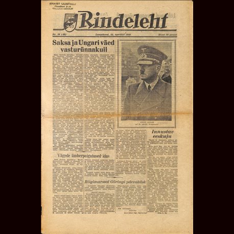 18292	 RINDELEHT	 No. 16 (49) - 22.April 1944	 