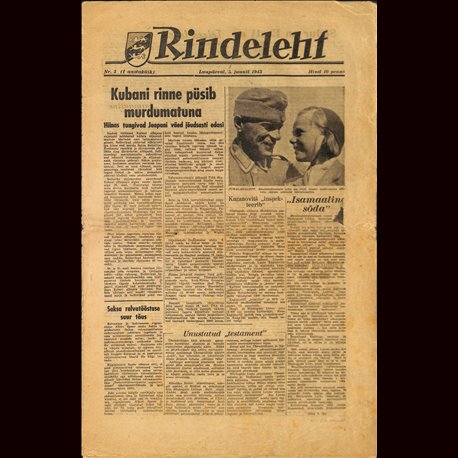 18293	 RINDELEHT	 No. 3 - 5.Juni 1943	