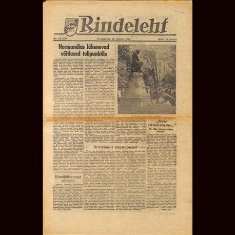 18298	 RINDELEHT	 No. 24 (57) - 17.Juni 1944 Normandy, D-Day invasion	