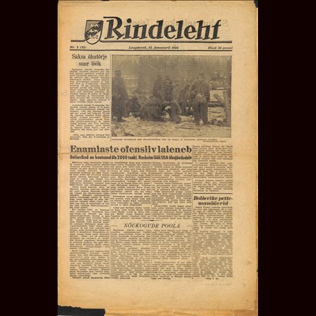 18306	 RINDELEHT	 No. 2 (35) - 15.Januar 1944	
